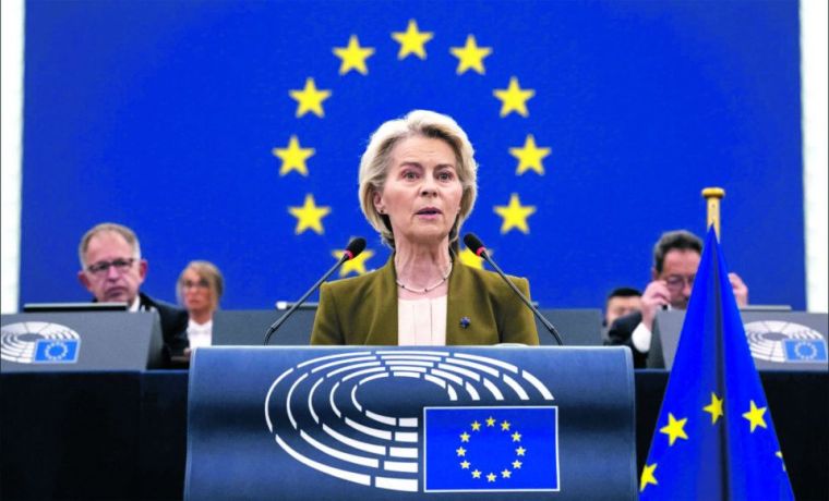 Estado da União: Von der Leyen defende UE soberana numa “era complexa de grandes perigos”