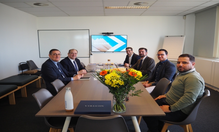 Embaixador de Portugal visita empresa do Grupo Casais em Zaventem